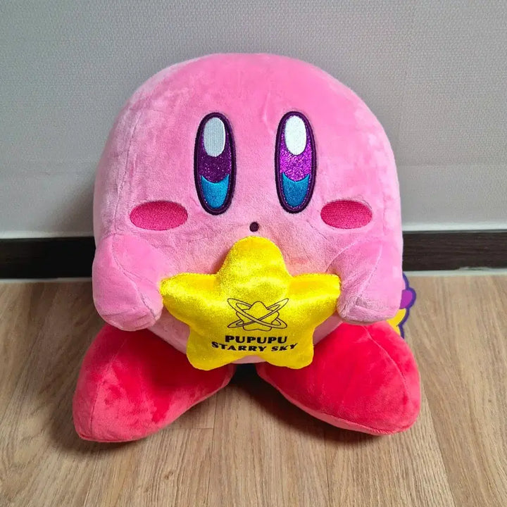 [BUNJANG] Kirby "Stroll in the Night Sky" BIG Plush / 8/10까지55%특가(26/05 신상) 별의커비_밤하늘 산책 반짝반짝_BIG