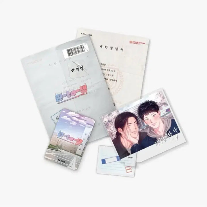 [BUNJANG] 1to10 Jaeimi Shop Back-to-School Acrylic Stand Package (Sealed) / 원투텐 1to10 재이미샵 신학기 아크릴 스탠드 패키지 미개봉