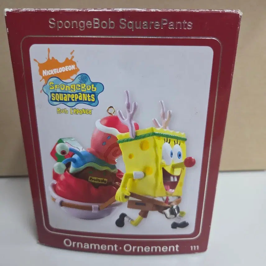 [BUNJANG] SpongeBob SquarePants Christmas Ornament / 스펀지밥 크리스마스 오너먼트