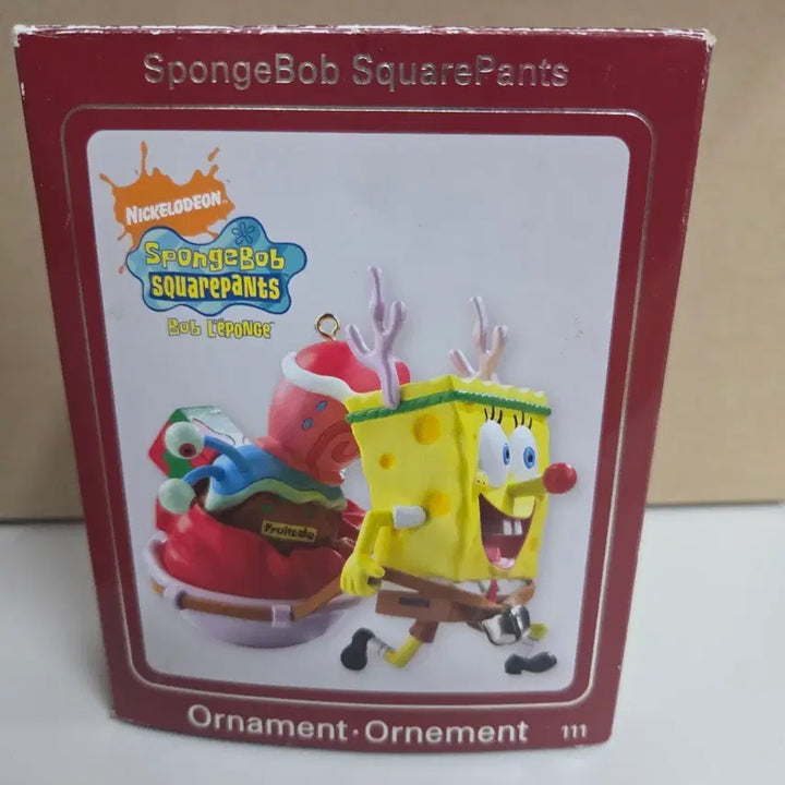 [BUNJANG] SpongeBob SquarePants Christmas Ornament / 스펀지밥 크리스마스 오너먼트