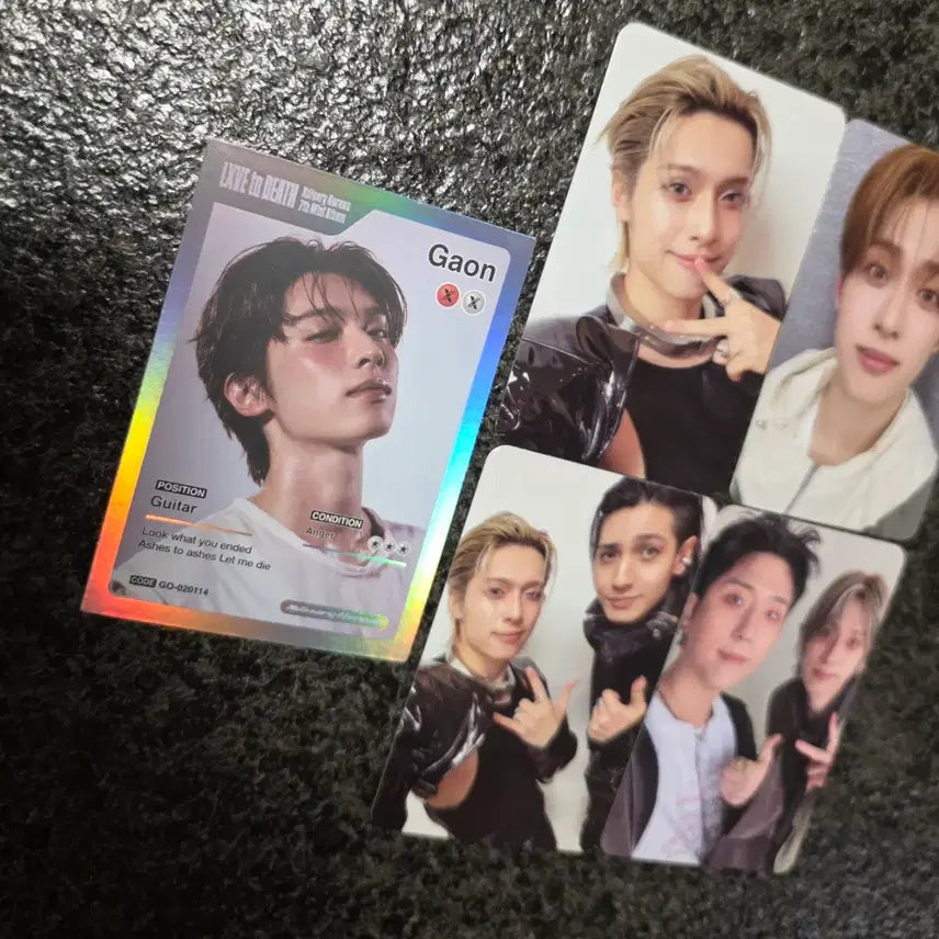 [BUNJANG] EXO Xiumin K-Pop Photocard Bundle Set (Live Rock, Love Shot, Dead End) / 일괄) 엑디즈 가온 포카 라이브락 럽투데스 데드앤드