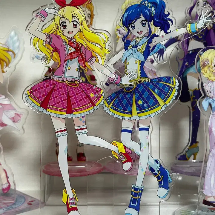[BUNJANG] Aikatsu! Ichigo Aoi Pair Acrylic Stand / 아이카츠 아이엠스타 이치고 아오이 페어 아크릴