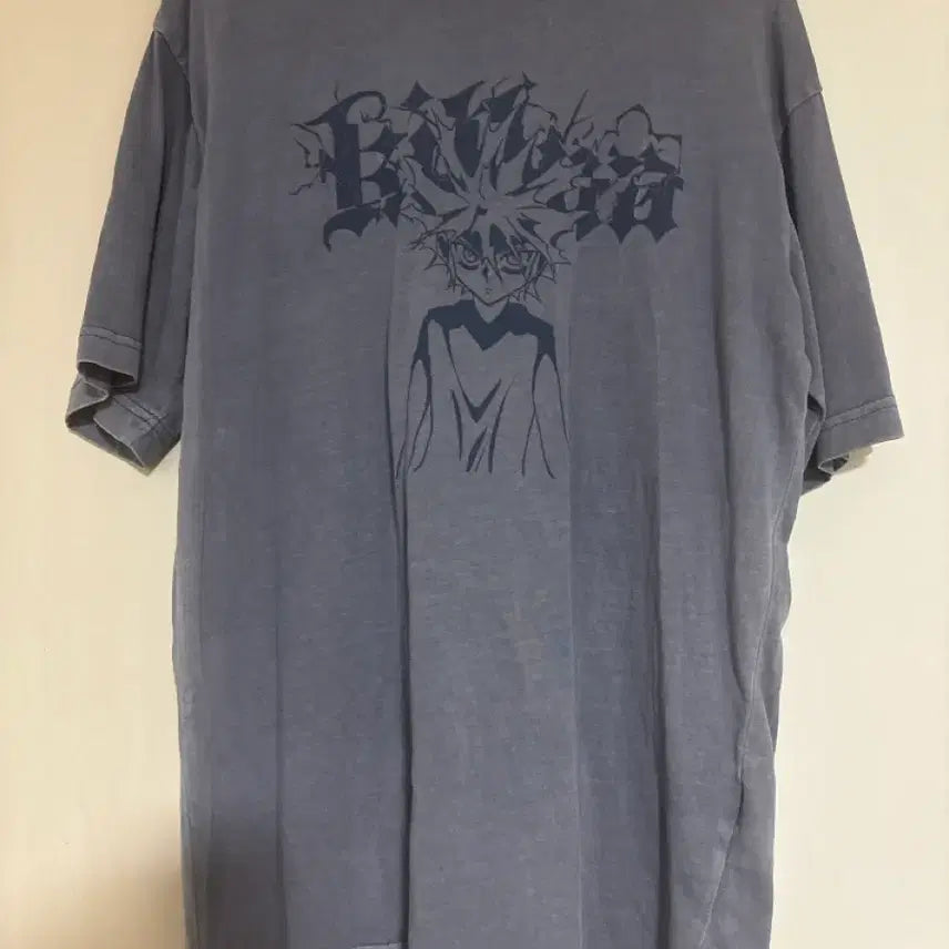 [BUNJANG] SPAO Hunter x Hunter Collaboration Killua T-Shirt (S) / 스파오 헌터헌터 콜라보 키르아 티셔츠 s