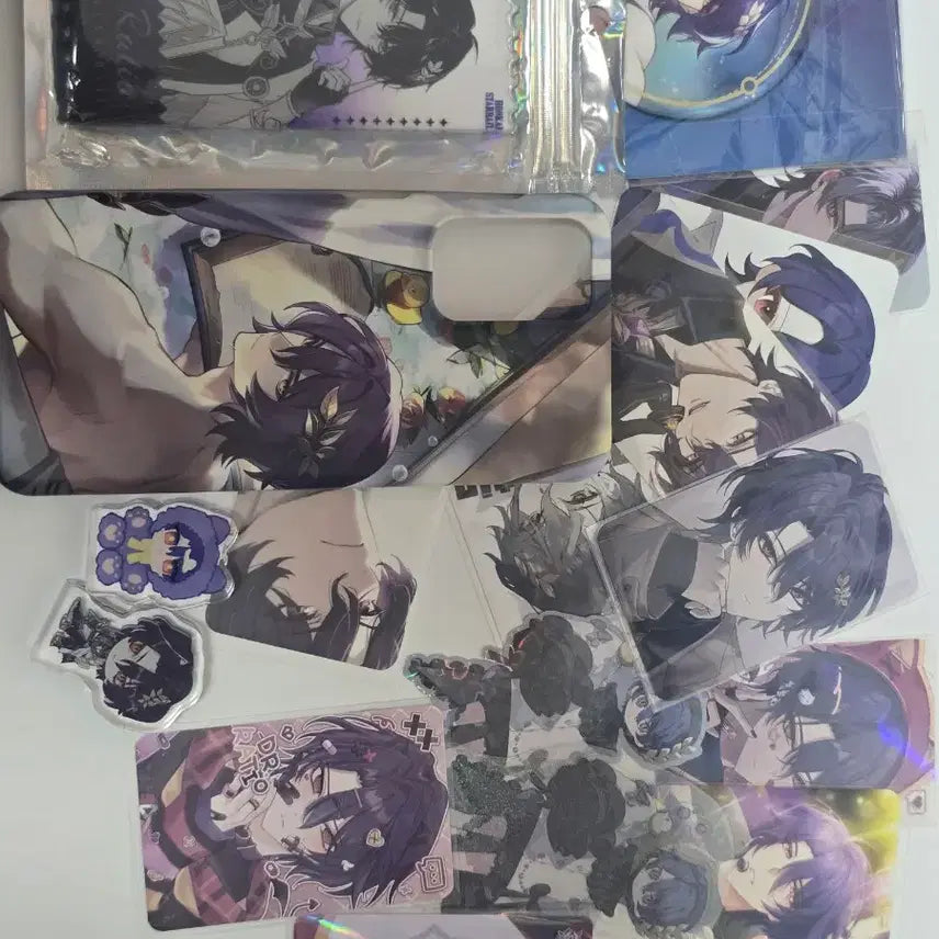 [BUNJANG] RATIO Bundle Set Official Can Badge, Photocard, etc. / 레이시오 굿즈 일괄 공식 캔뱃지 포카 등