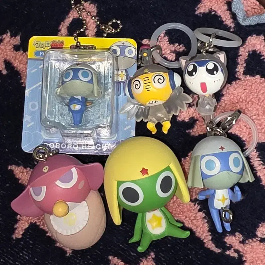 [BUNJANG] Keroro Gunsou Gacha Mejirushi Bundle Set / 케로로 가챠 메지루시 일괄
