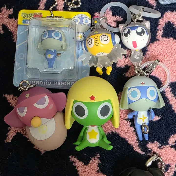 [BUNJANG] Keroro Gunsou Gacha Mejirushi Bundle Set / 케로로 가챠 메지루시 일괄