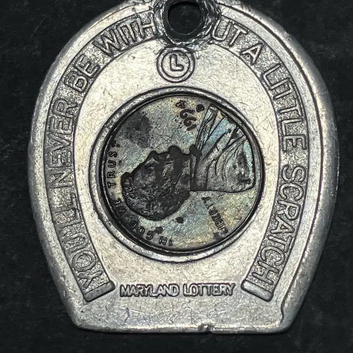 [BUNJANG] 1994 Maryland Lottery Lucky Horseshoe Token (Penny) / [미국 빈티지] 1994년 메릴랜드 복권 행운의 말발굽 토큰 (럭키페니