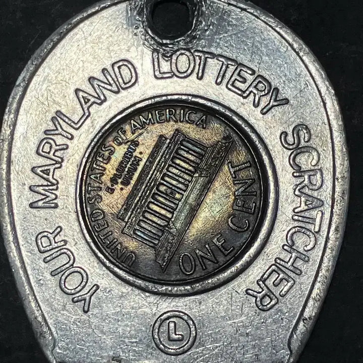 [BUNJANG] 1994 Maryland Lottery Lucky Horseshoe Token (Penny) / [미국 빈티지] 1994년 메릴랜드 복권 행운의 말발굽 토큰 (럭키페니