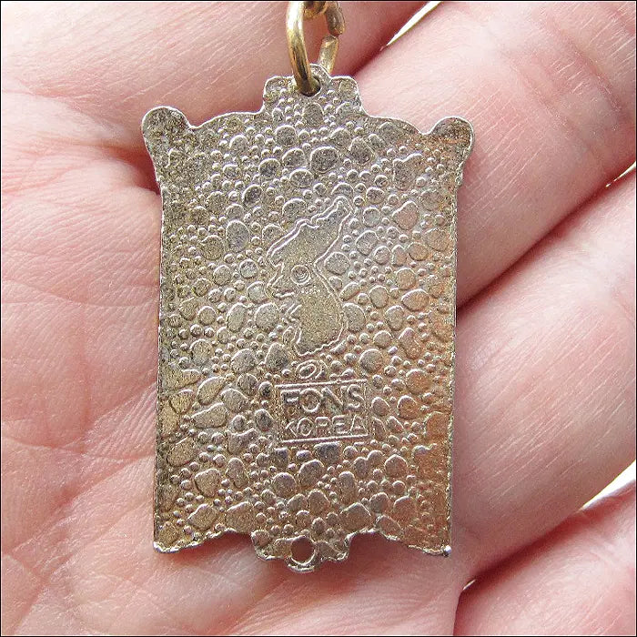 [BUNJANG] Korean Traditional Kiln Bride Keychain / [키링, 열쇠고리] 한국 전통 가마타고가는 신부 (k50)