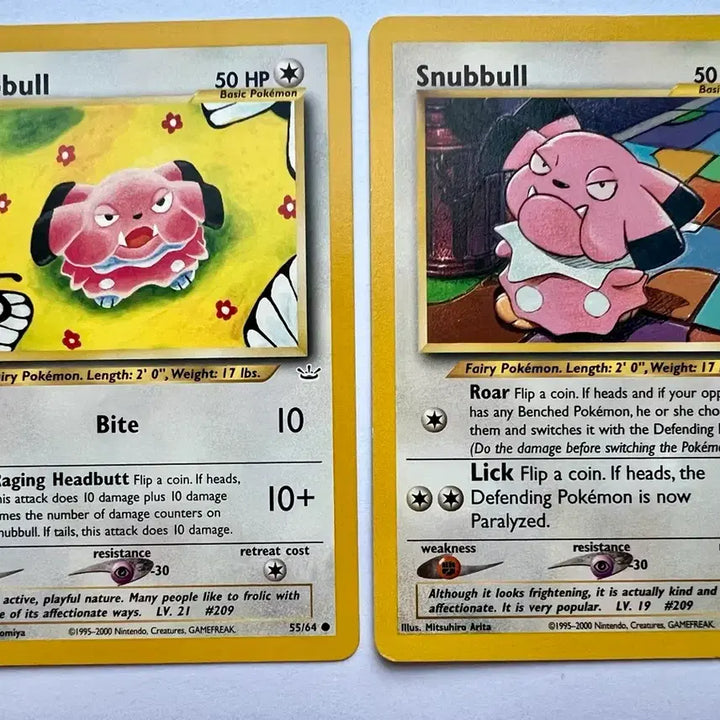 [BUNJANG] Pokemon Initial 2000s Blue Version Cards (North American English Edition) / 희소) 포켓몬 포켓몬스터 초기 2000년 블루 카드 (북미 영문판)
