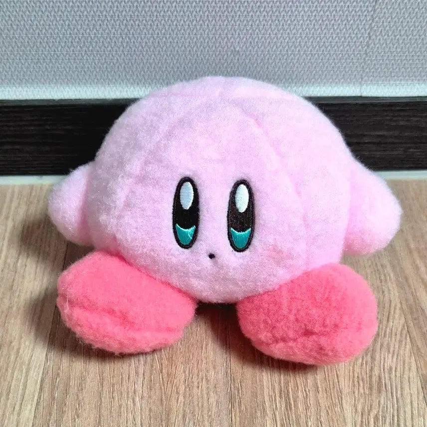 [BUNJANG] Kirby Wool Sitting Plush 11cm / 별의커비 봉제인형 양모 싯팅 11cm