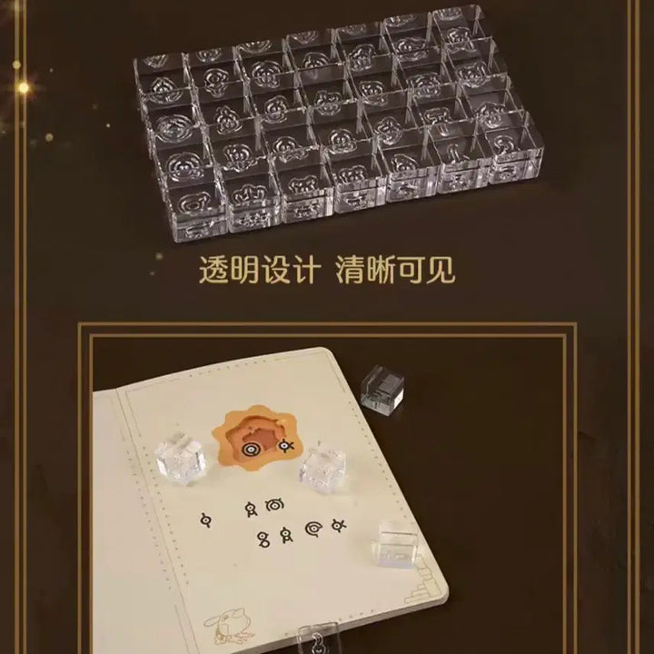 [BUNJANG] Shanghai Pokecen Limited Edition Spinda Silicone Stamp Set / 상하이 포케센 한정) 포켓몬 안농 실리콘 스탬프 세트