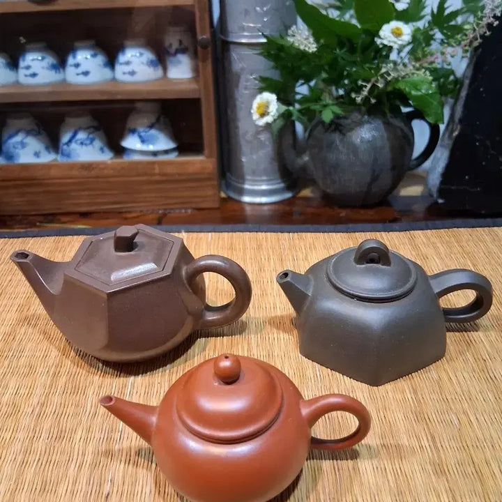 [BUNJANG] Zisha Teapot Set (3 Pieces) / 자사호 3점