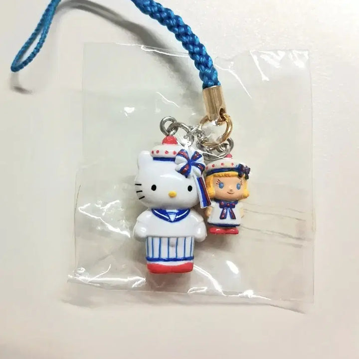 [BUNJANG] Hello Kitty Marine Look Strap Charm / 마린고전키티스트랩