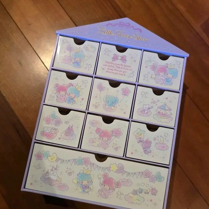 [BUNJANG] Sanrio Little Twin Stars Storage Box / 산리오 리틀트윈스타 보관함 팝니다