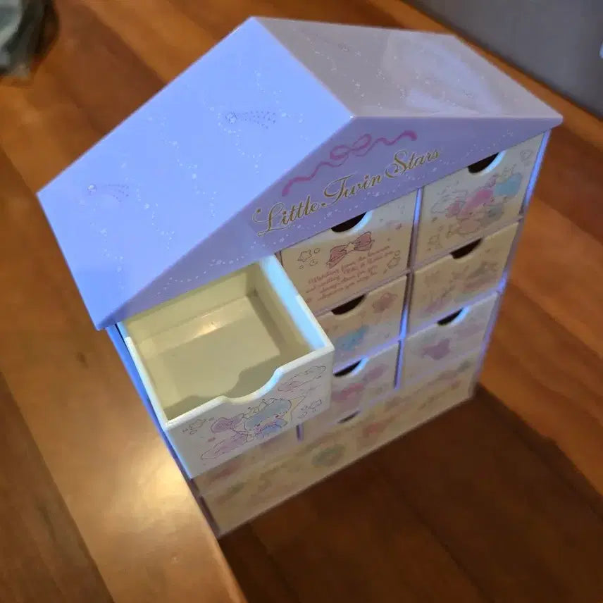 [BUNJANG] Sanrio Little Twin Stars Storage Box / 산리오 리틀트윈스타 보관함 팝니다