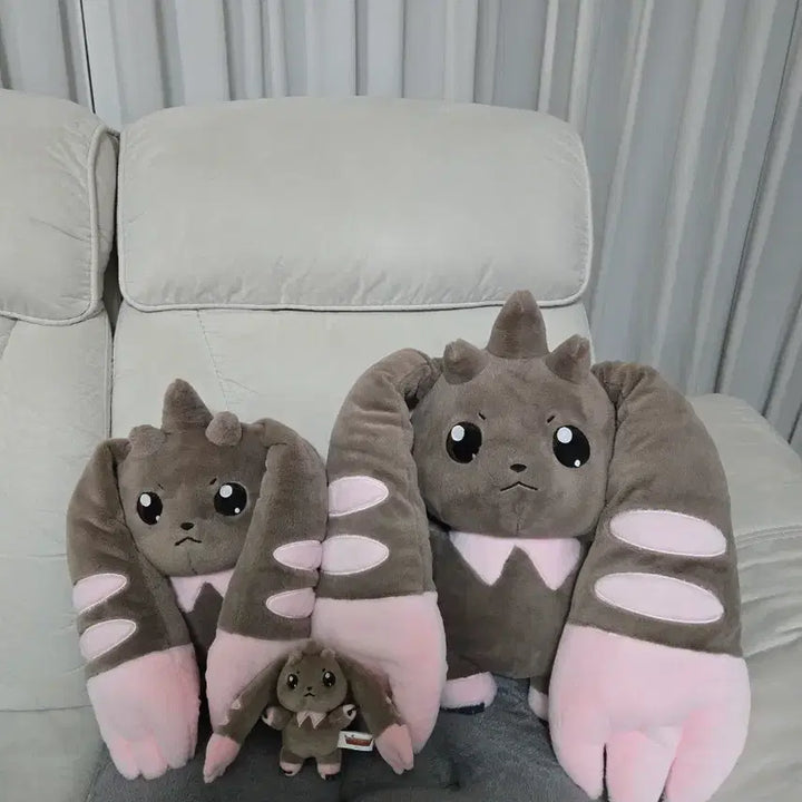 [BUNJANG] Digimon Lopmon Large, Medium, Small Doll Bundle Set / 택포/일괄]디지몬 로프몬 대형 중형 소형 인형 판매 합니다