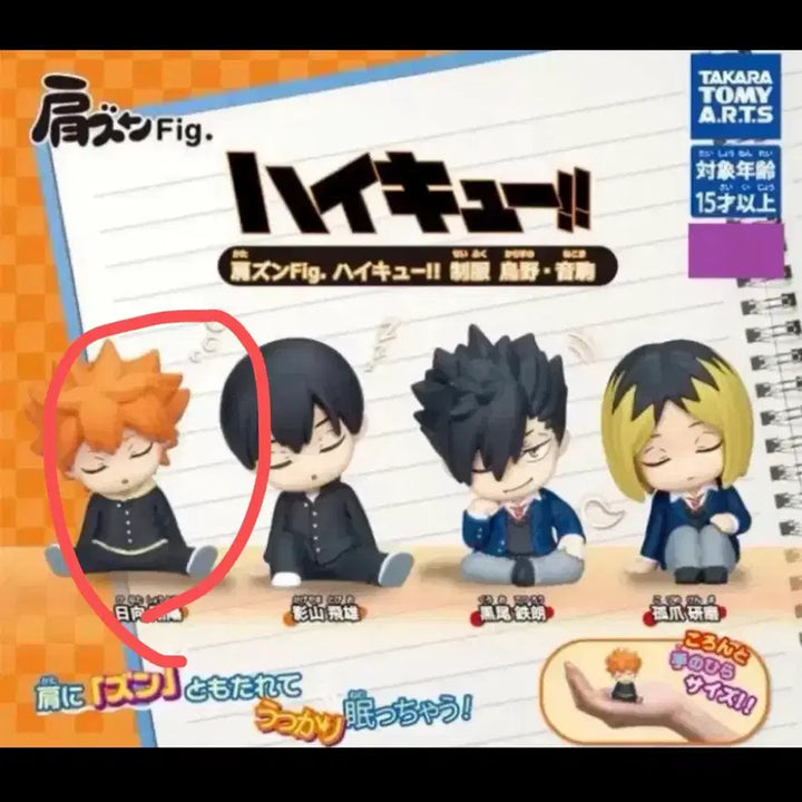 [BUNJANG] Haikyuu!! Hinata Shoulder Bump Figure / 하이큐 어깨쿵 히나타