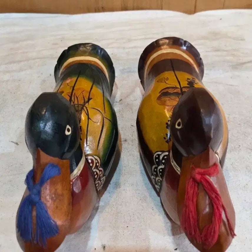 [BUNJANG] Wooden Mandarin Ducks / 근대사  / 사이즈좋고 이쁜 목각 원앙