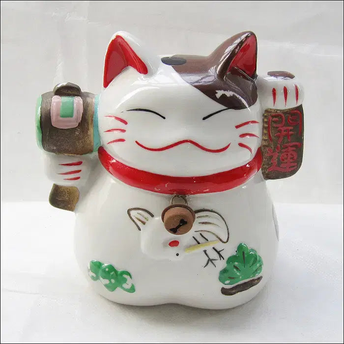 [BUNJANG] Maneki-neko Open Luck Ceramic Piggy Bank / 마네키네코 개운 도자기 저금통