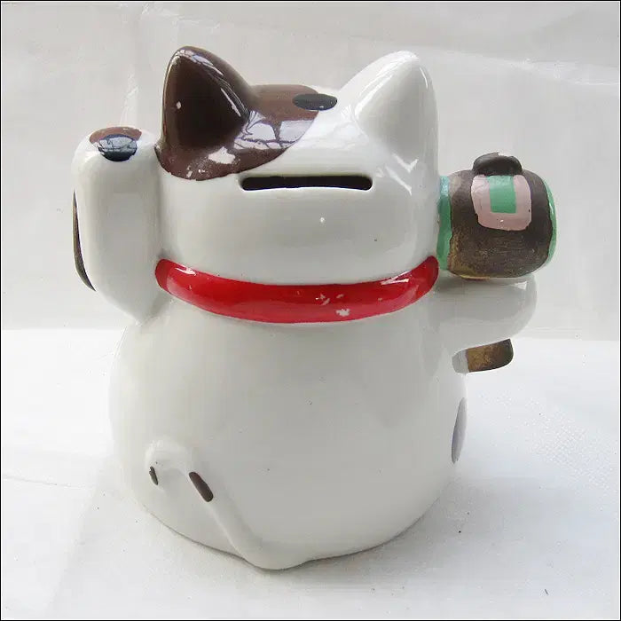 [BUNJANG] Maneki-neko Open Luck Ceramic Piggy Bank / 마네키네코 개운 도자기 저금통