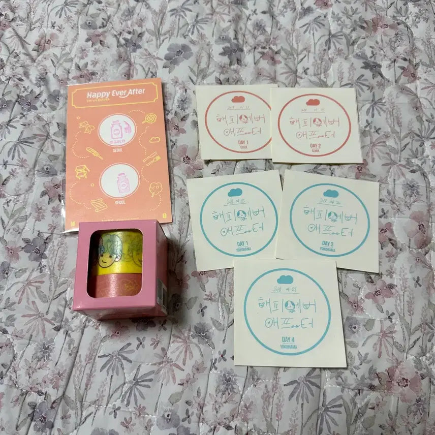 [BUNJANG] BTS 4th Muster Hoseok Jin Yoongi Jungkook Taehyung Japan Korea Concert Goods / 2018 방탄 4기 머스터 일본 한국콘 굿즈 / 호석진 윤기 정국 태형