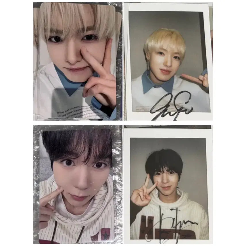[BUNJANG] NCT WISH Sakurya + Ryo Pop Match Photocard Set (POB) / 엔시티위시 사쿠야+료 팝머치 포카 미공포 세트 양도합니다.
