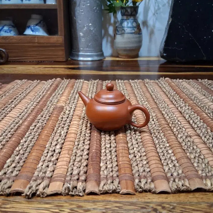 [BUNJANG] Junhee Celadon Teapot / 골동 주니 수평호 공부차 자사호