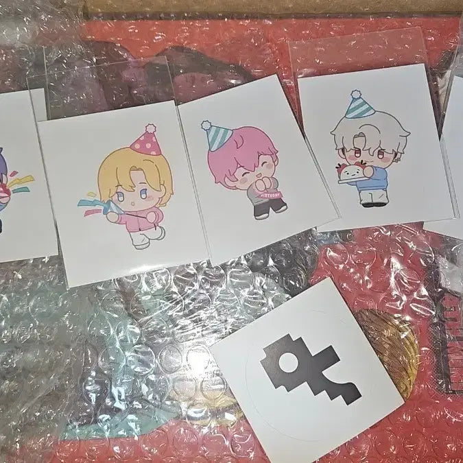 [BUNJANG] Pleiades 10 Cafe Lucky Draw Sticker Set + Sealed Photobook / 플레이브 십카페 럭드 스티커 드볼 + 미개봉 포토북