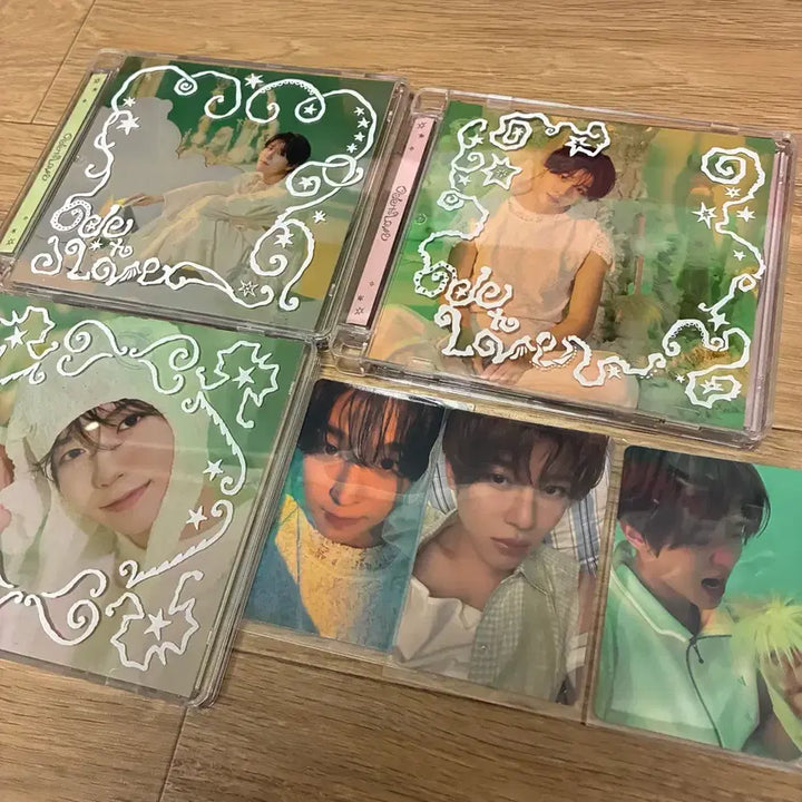 [BUNJANG] VERIVERY Wish Unsealed Album Riku Ssion Bundle Set Photocard / 위시 개봉앨범 리쿠 시온 포카 일괄