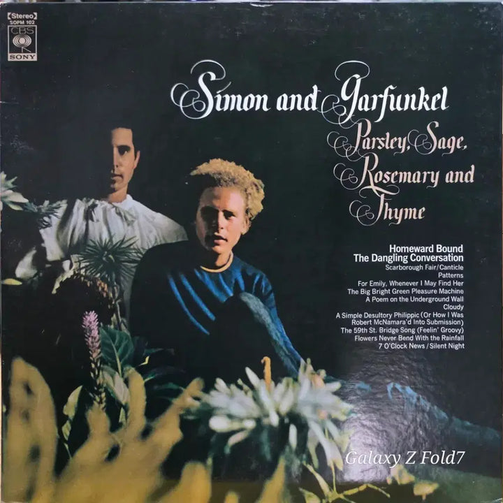 [BUNJANG] Simon &amp; Garfunkel Parsley, Sage, Rosemary and Thyme LP / BA-558. 사이먼 앤 가펑클 - 파슬리, 세이지, 로즈마리 앤 타임.