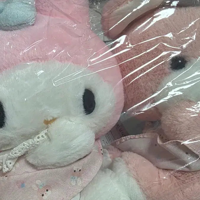 [BUNJANG] Sanrio Yoshitoku My Melody Collaboration Retro Plush Doll / 산리오 요시토쿠 마이멜로디 콜라보 레트로 고전 감성 인형