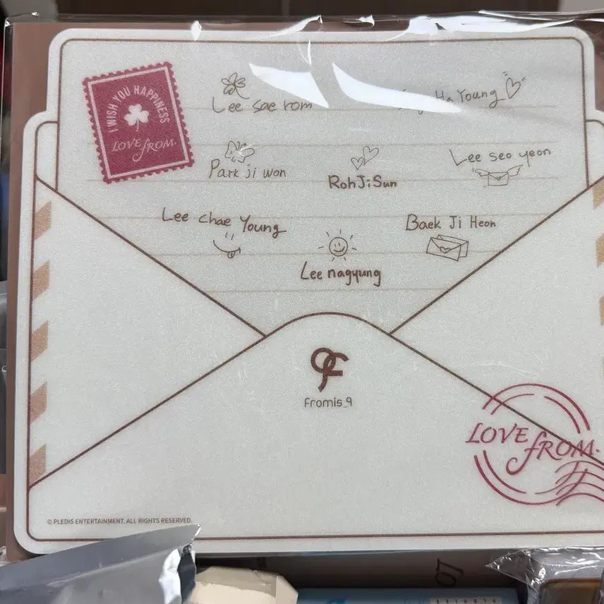 [BUNJANG] fromis_9 Love From Mousepad Sealed / 프로미스나인 love from 러브프롬 마우스패드 미개봉