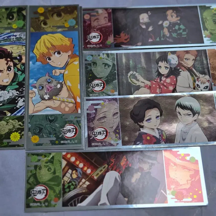 [BUNJANG] Demon Slayer Long Sticker Set (Full Set) / 귀멸의 칼날 롱스티커