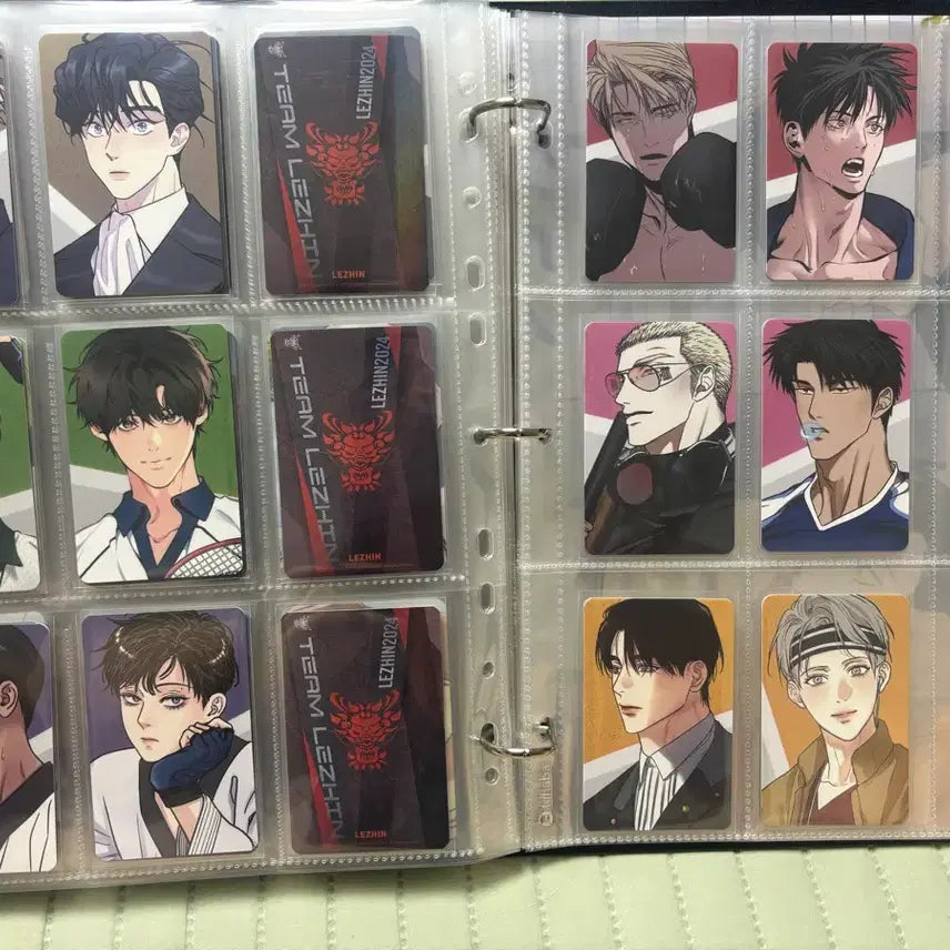 [BUNJANG] Team Rejin Collection Photocard Bundle Set / 레진 팝업 팀레진 컬렉션 포토카드 포카 A B 27장 일괄 풀셋 양도