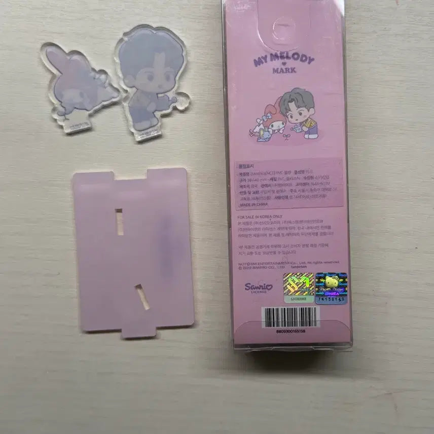 [BUNJANG] NCT Mark Sanrio Acrylic Charm Ballpoint Pen Set / 마크 산리오 엔시티 드림 엔시티 127