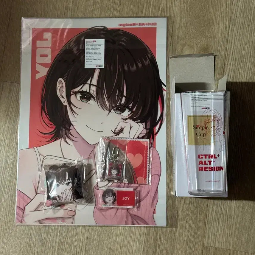 [BUNJANG] Leeloo Log Kuji Joy Set / 이직로그 쿠지 조이 명찰 조이컵 조이 포스터 조이쿠션키링 조이클리너