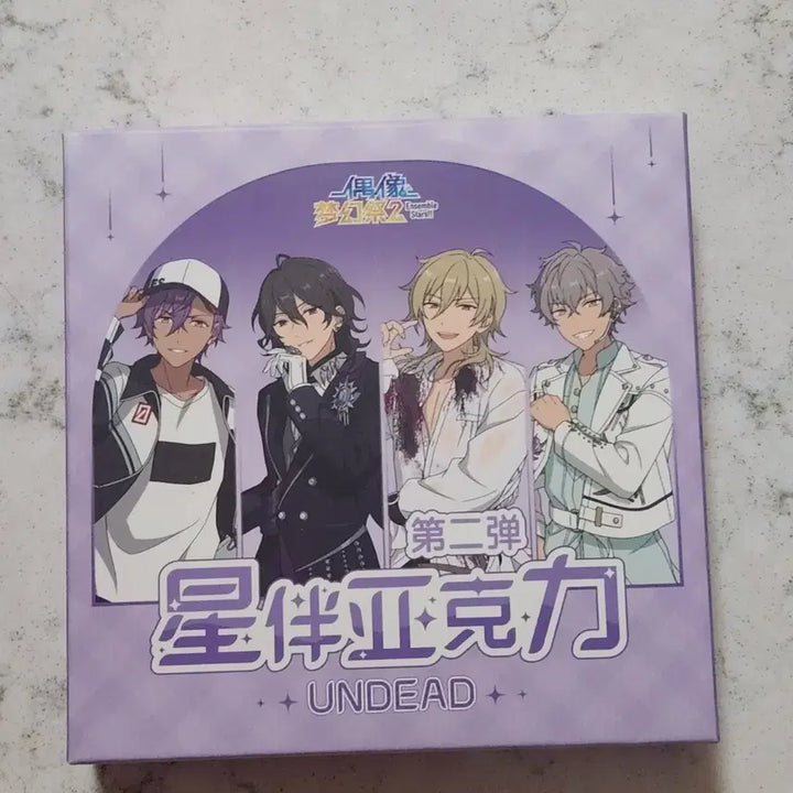 [BUNJANG] Ensemble Stars UNDEAD Starry Stage Acrylic Standee Set - Rei, Kaoru, Koga, Adonis / 앙스타 언데드 3성 아크릴 중스타 레이 카오루 코가 아도니스