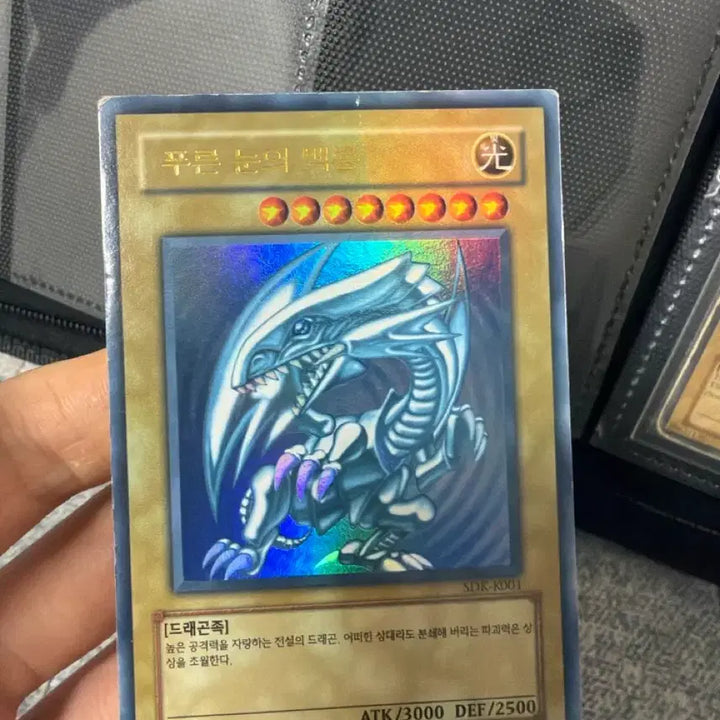 [BUNJANG] SDK-K001 Blue-Eyes White Dragon Card / 푸른 눈의 백룡 SDK-K001