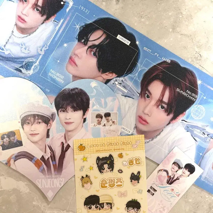 [BUNJANG] RIIZE Sungchan Jungjeongz Sticker Slogan Set / 라이즈 순정즈 원빈 성찬 스티커 슬로건