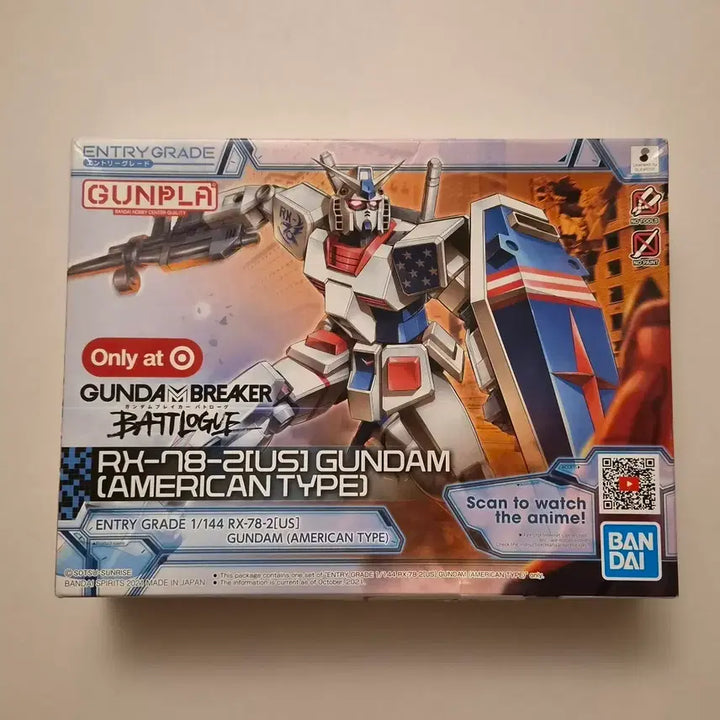 [BUNJANG] Entry Grade RX-78-2 Gundam American Type Model Kit / EG RX-78-2[US] 건담 아메리칸 타입