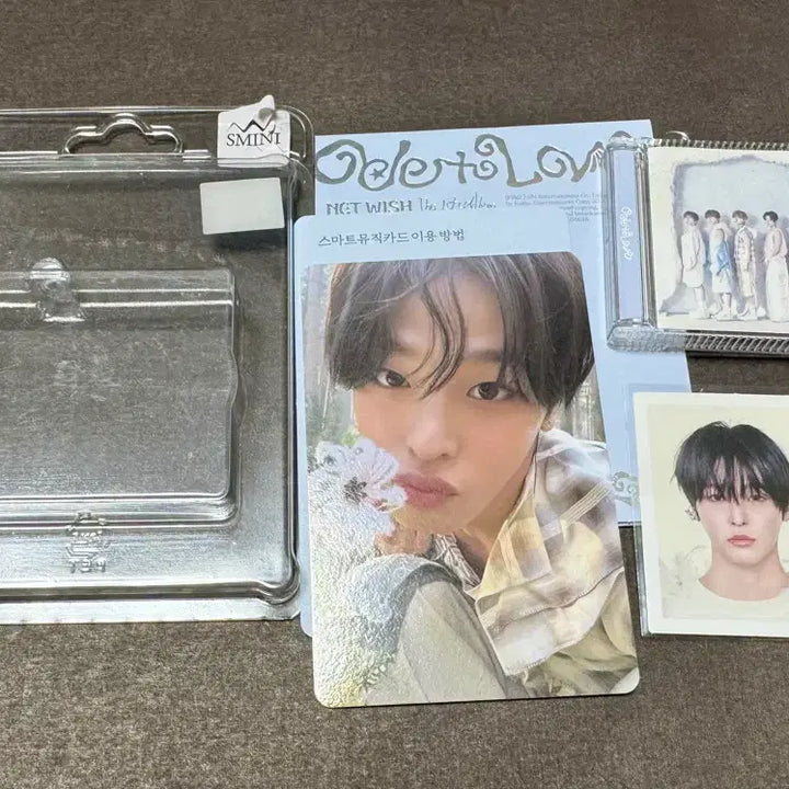 [BUNJANG] NCT WISH Eros Riku Photocard &amp; Instant Photo Set / 엔시티위시 위시 오드투러브 빅스미니 에로스 리쿠 포카 증사 세트