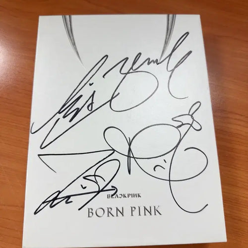[BUNJANG] Blackpink Born Pink Signed Album / 블랙핑크 BORN PINK 친필 싸인 앨범