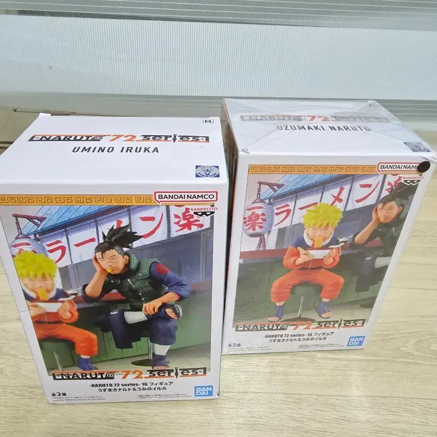 [BUNJANG] Naruto Ichiraku Ramen Iruka &amp; Naruto Figure Set / 나루토 일락라멘 이루카, 나루토 피규어 판매합니다!