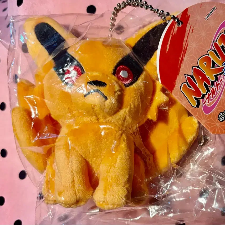 [BUNJANG] Naruto Kurama Ball Chain Mascot Plush / 나루토 쿠라마 볼체인 마스코트 누이 인형 미개봉