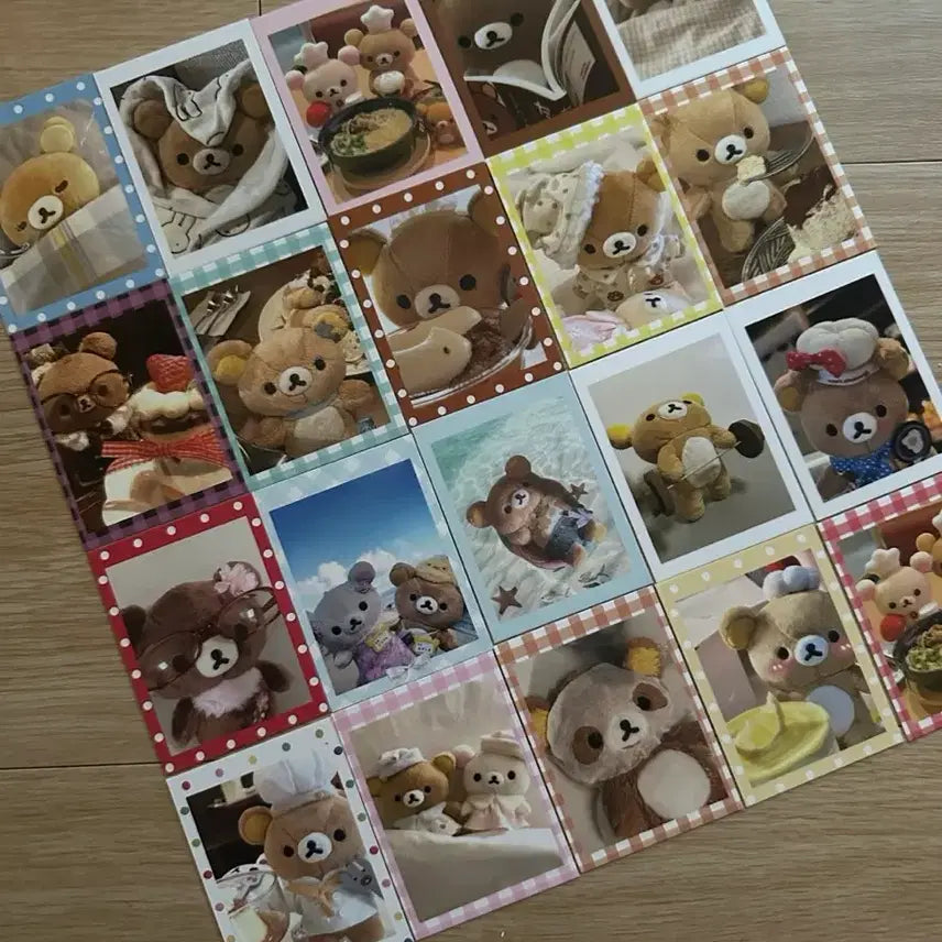 [BUNJANG] Rilakkuma Photocard Set (20 Types) / 리락쿠마 포토카드 20종 세트
