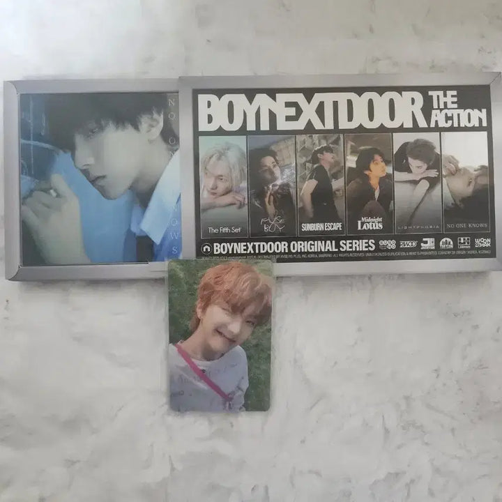 [BUNJANG] BOYNEXTDOOR THE ACTION Lucky Draw Photocard Set / 보이넥스트도어 디액션 프레임 개봉앨범