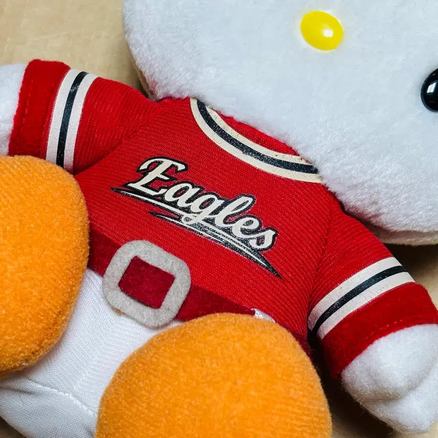 [BUNJANG] Hanwha Eagles Baseball Kitty Doll / 한화이글즈 야구키티인형