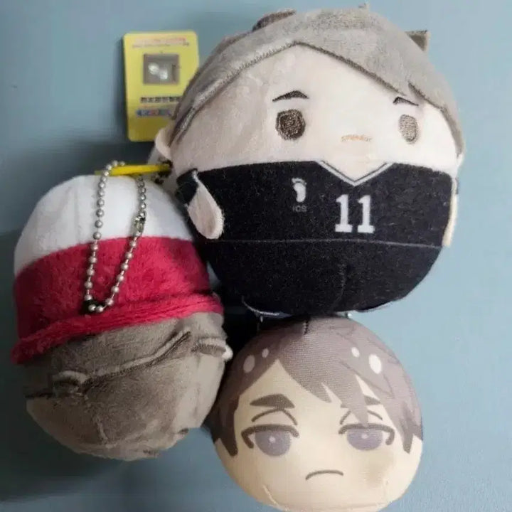 [BUNJANG] Haikyuu!! Miya Osamu FuwaKororin Tsumu Tsumu Manju Bundle Set (Unsealed) + Unofficial Postcards / 하이큐 미야 오사무 후와코로링 쯔무쯔무 만쥬 일괄 양도 + 비공식 엽서