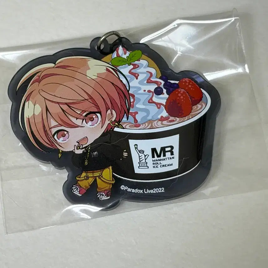 [BUNJANG] Paradise Live Leo Manhattan Collab Acrylic Keychain / 파라라이 레오 맨하탄 콜라보 아크릴 키링